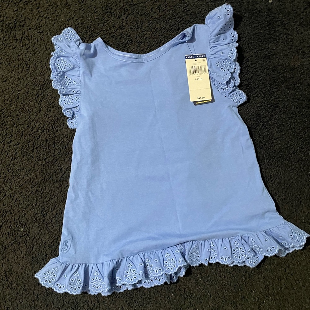 Blue Girls Shirt